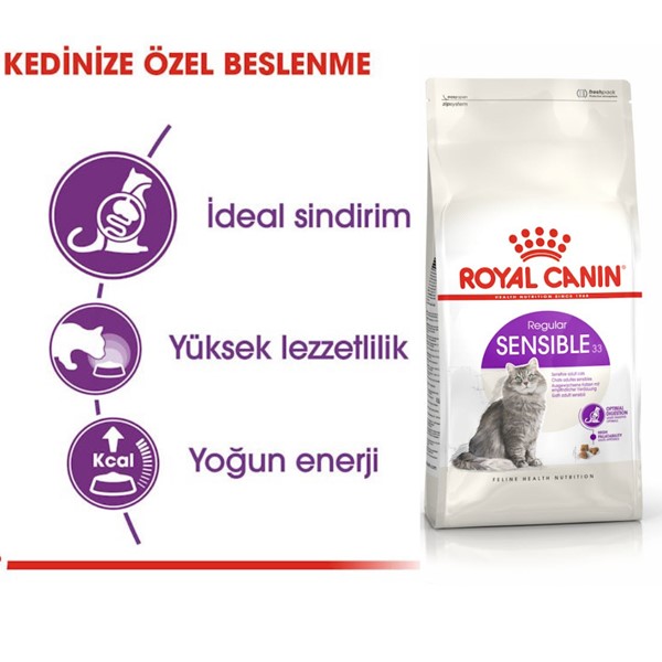 ROYAL CANİN CAT SENSIBLE  4 KG*4